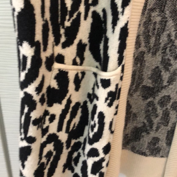 NWT Who What Wear for Target oversized animal print open cardigan. XXL. - Picture 4 of 6